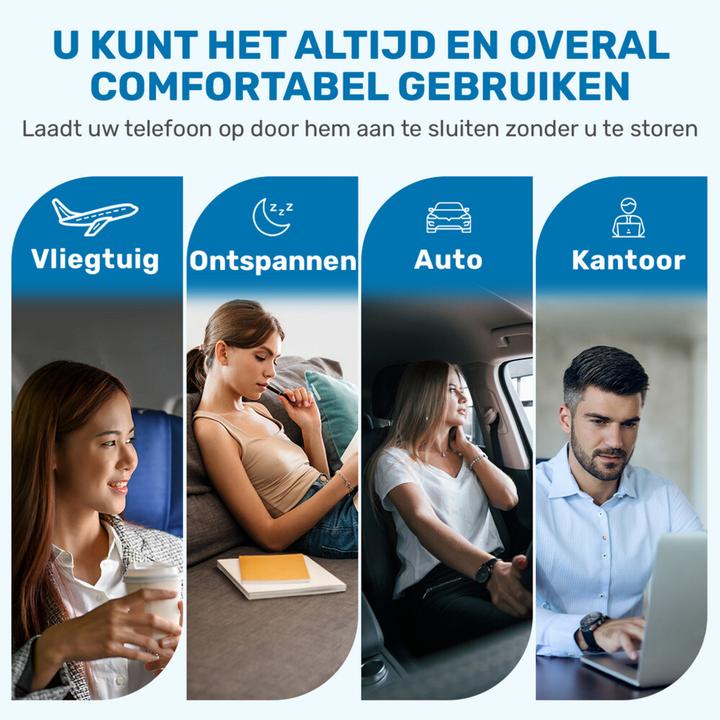 Actual product image Ishiva UFUZON Mini Powerbank 5k mah-Schwarz