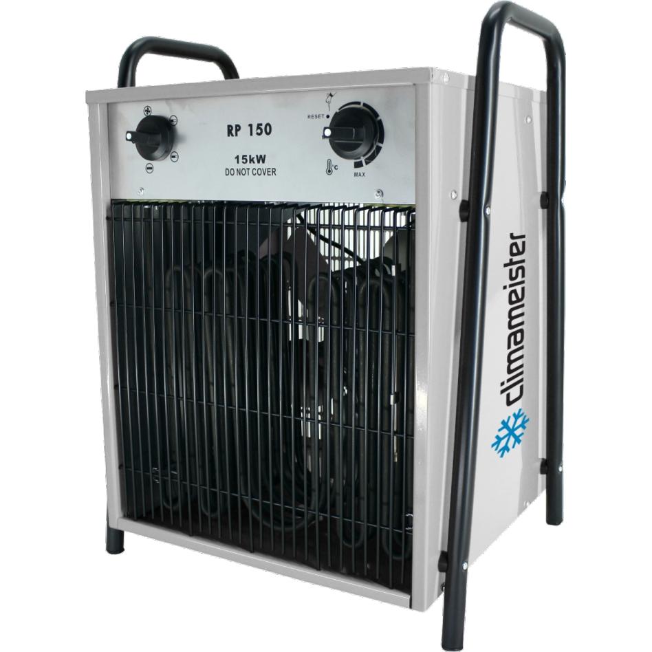 Climameister 430001240 RP150 Elektrische Heizung 15000 Watt 400V, Termoventilatore