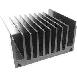 Rs Pro, Zubehör Elektroinstallation, Kühlkörper für Universelle rechteckige Alu 0.48°C/W, 300mm x 119mm x 65mm