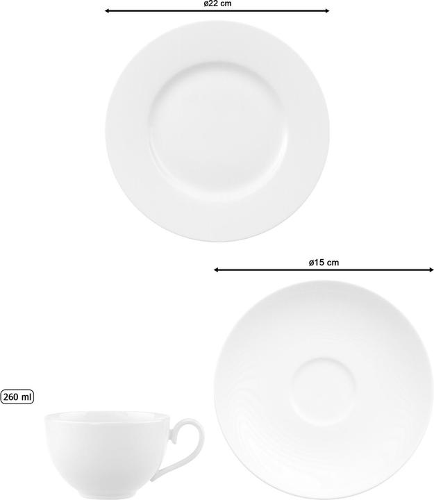Actual product image Villeroy & Boch Royal coffee set (18 pcs.)