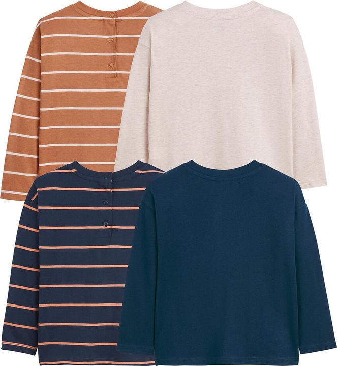 Immagine prodotto La Redoute Collections Confezione da 4 camicie a maniche lunghe (86)