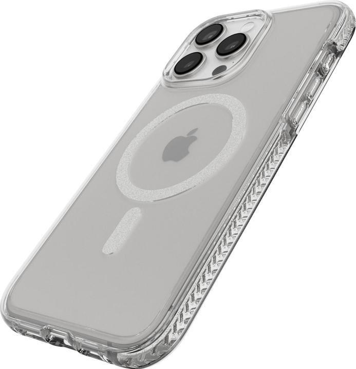 Actual product image tech21 EvoCrystal Case MagSafe for iP 15 Pro Max White Titanium (Apple iPhone 15 Pro Max)