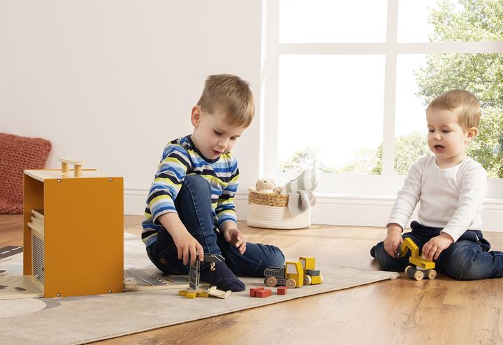 Image du produit Pinolino Univers de jeu "Chantier Gustav" avec accessoires