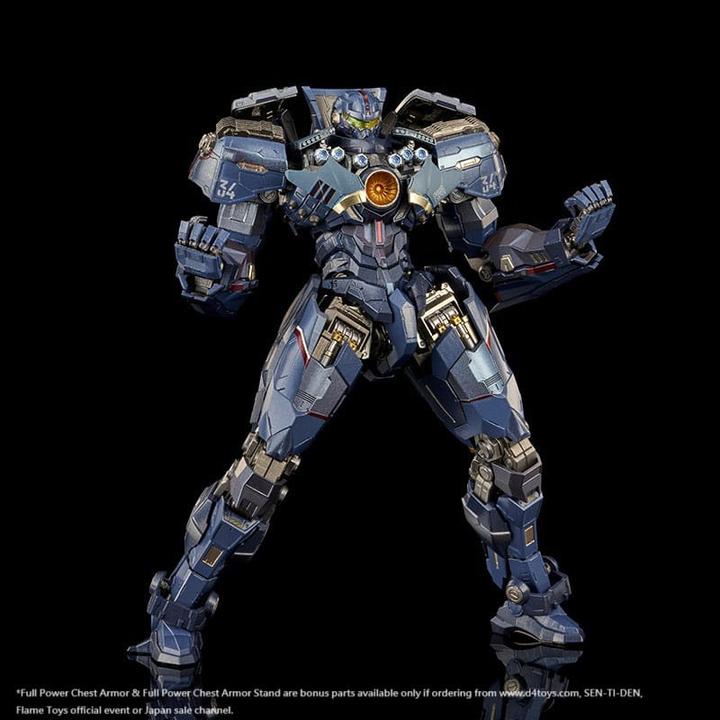 Actual product image Flame Toys Pacific Rim Kuro Kara Kuri Action Figure Gipsy Danger 21 cm