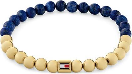 Actual product image Tommy Hilfiger Beaded Bracelet With Lapis Lazuli Semi-Precious Beads