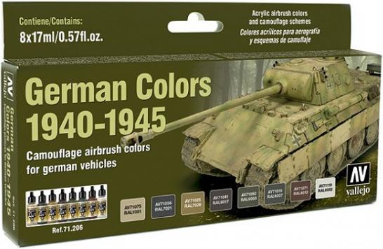 Produktbild Vallejo German Colors 1940-1945 - Model Air
