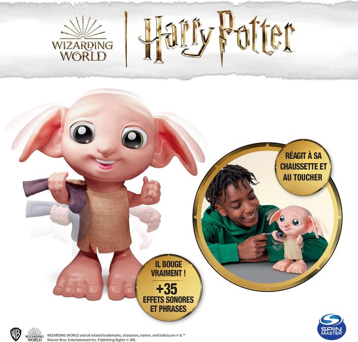 Actual product image Spin Master Harry Potter Interactive Dobby