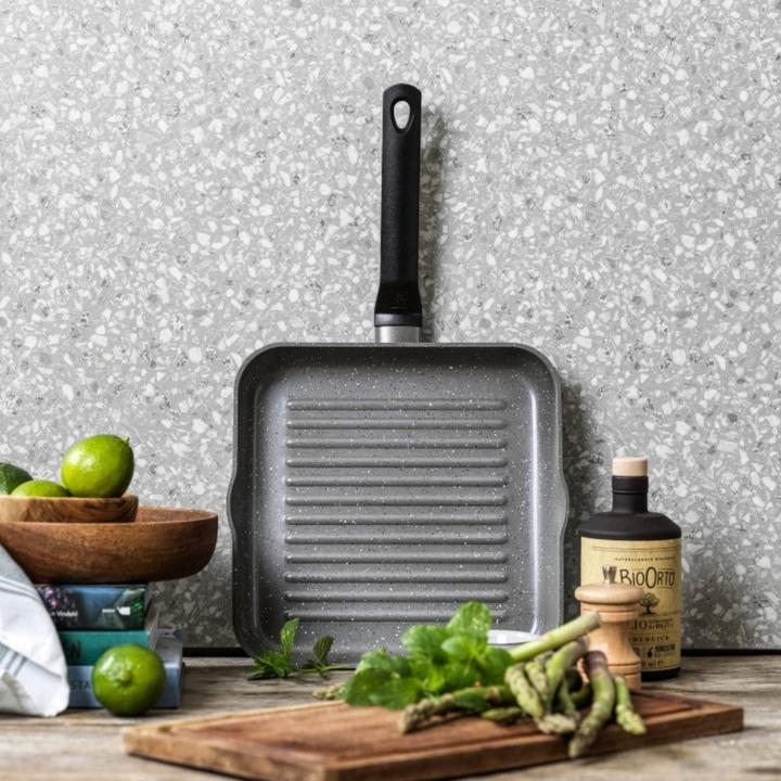 Productafbeelding BK Granite Vierkante Grill 26cm (CC004385001) (Grillpan, Aluminium)