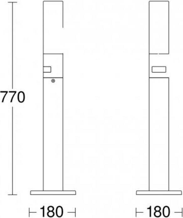Actual product image Steinel LED path light (575 lm, IP44)