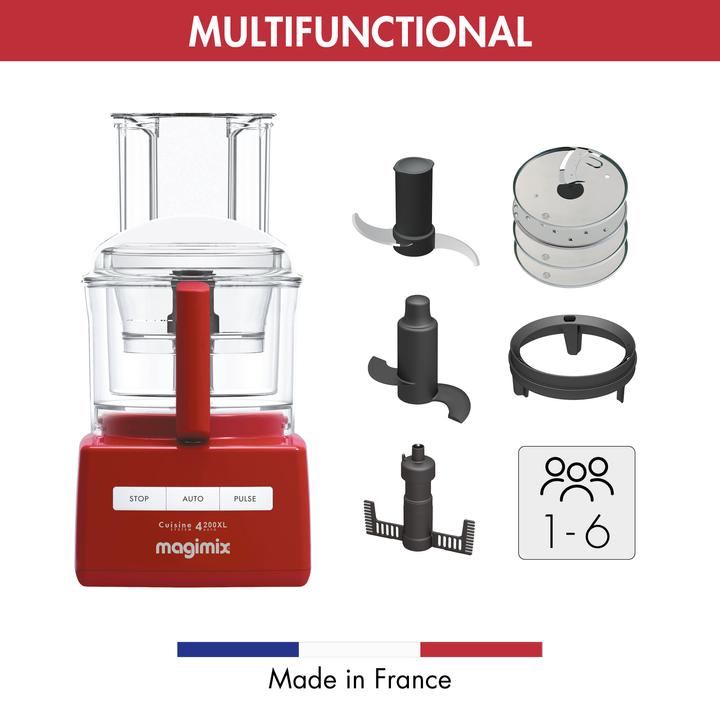 Productafbeelding Magimix Keukensystemen 4200 XL Rood (950 W)