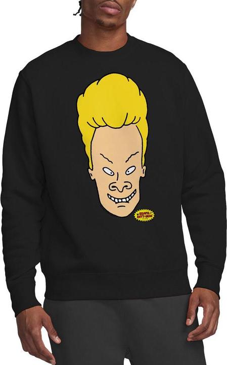 Immagine prodotto Beavis and Butthead Felpa Colpo in Testa Adulto Unisex (S)