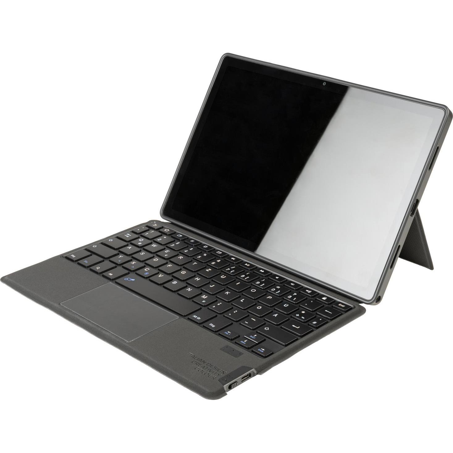 Samsung Tucano Tasto - Tastatur und Foliohülle (DE), Tablet Tastatur, Schwarz