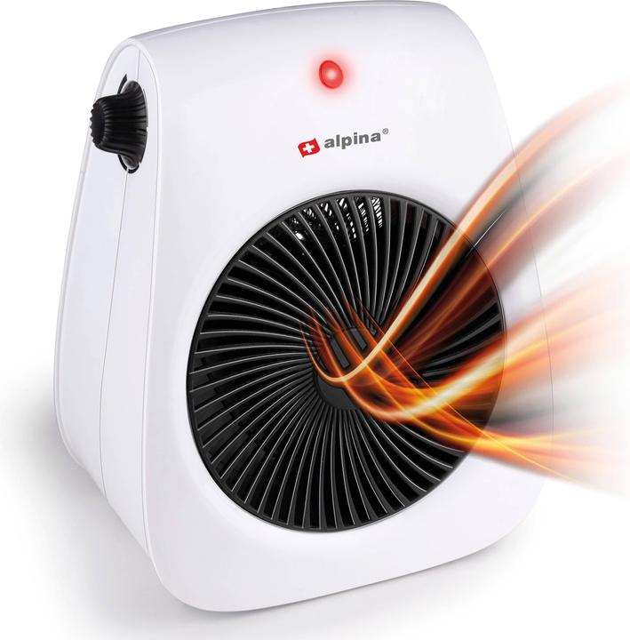 Produktbild ALPINA SPORTS Heizlüfter Elektroheizung - max 2000W - Heizung und Kühlung - bis zu 20m2 (2000 W)