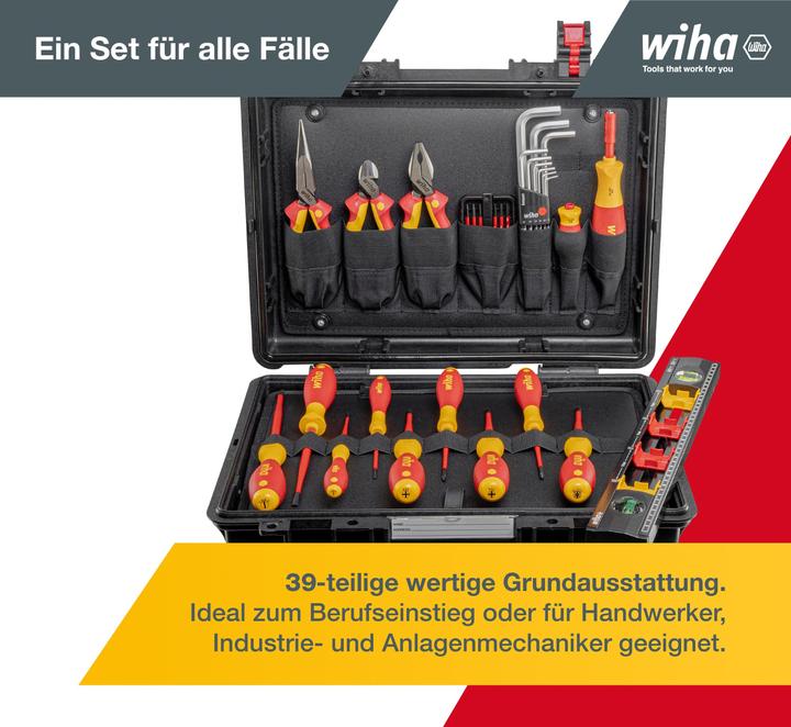 Actual product image Wiha Basic Set L Electric (39 pieces)