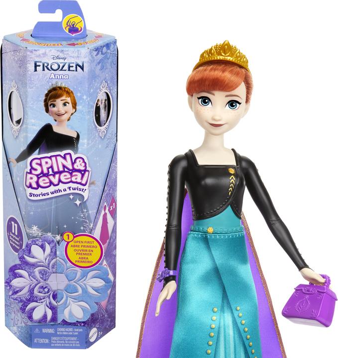 Actual product image Disney Frozen Anna Spin & Reveal