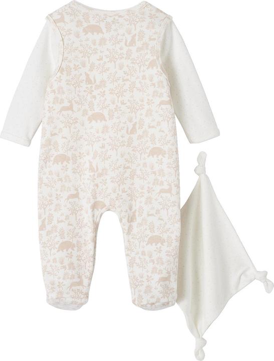 Immagine prodotto Vertbaudet Baby-Set: Strampler, Body & Schmusetuch, Bio-Baumwolle Oeko-Tex (68)