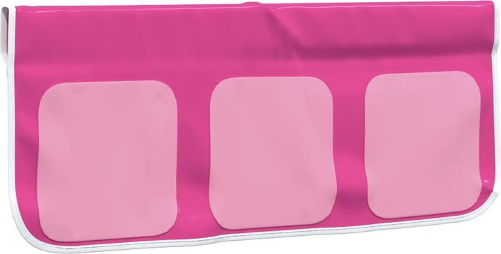 Actual product image vidaXL Curtains for loft bed with tunnel pink polyester, colour