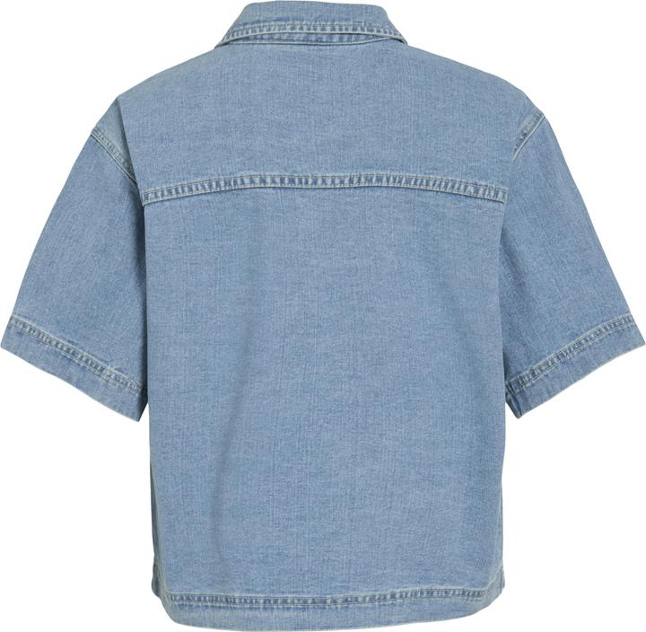 Actual product image Vila VIHIMLA Kurzärmeliges Jeanshemd (42)