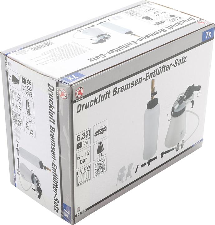 Produktbild BGS Druckluft Bremsen-Entlüfter-Satz