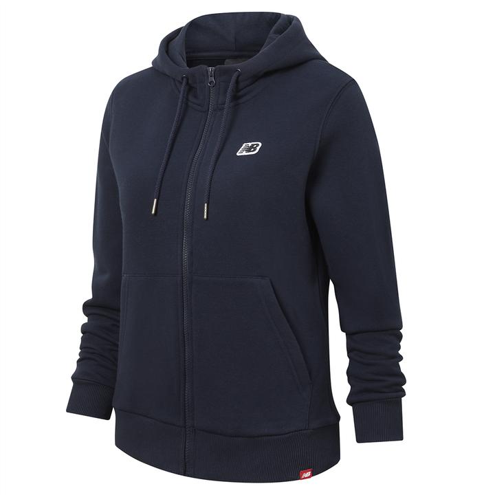 Actual product image New Balance W NB Small Logo Zip Hoodie (L)