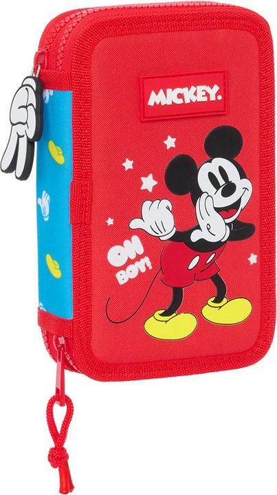 Produktbild Safta Mickey Mouse "Fantastic" - Etui inkl. Stifte, Spitzer und Radiergummi (28 Teile)