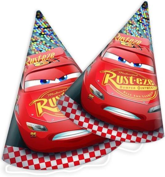 Image du produit Cars 6 Châpeaux de fête Cars3 (6 pcs)