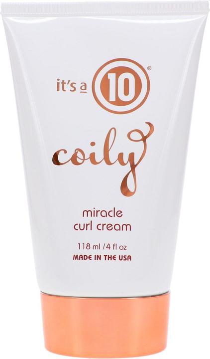 It's A 10 Haircare Miracle Coily Curl Cream 4oz (Hair cream, 118 ml)