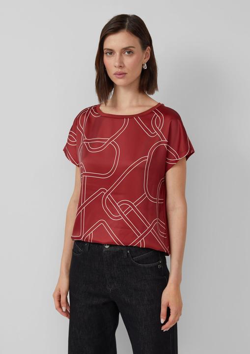Immagine prodotto s.Oliver T-Shirt Feines Blusenshirt im Relaxed Fit (32)