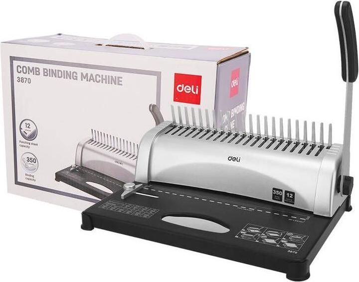Actual product image Deli E3870 (29562) (Wire comb binding (O-Wire))