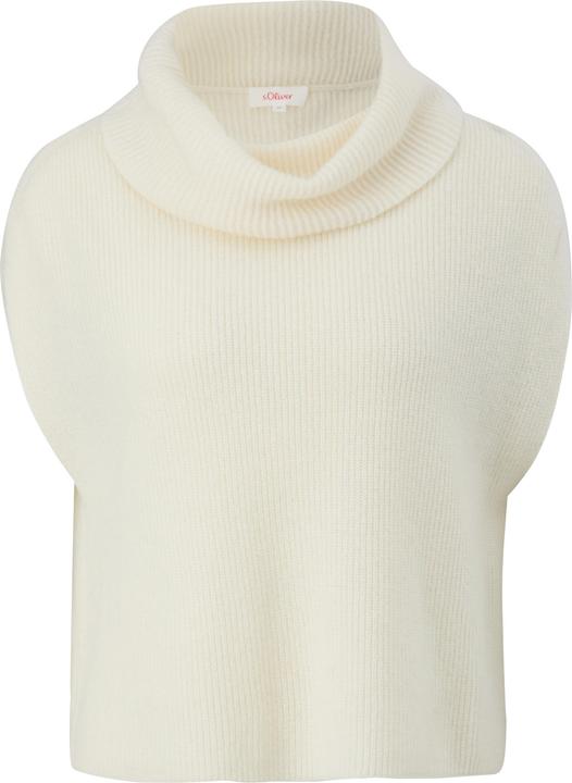 Produktbild s.Oliver Strickpullunder Pullunder mit Schalkragen (42)