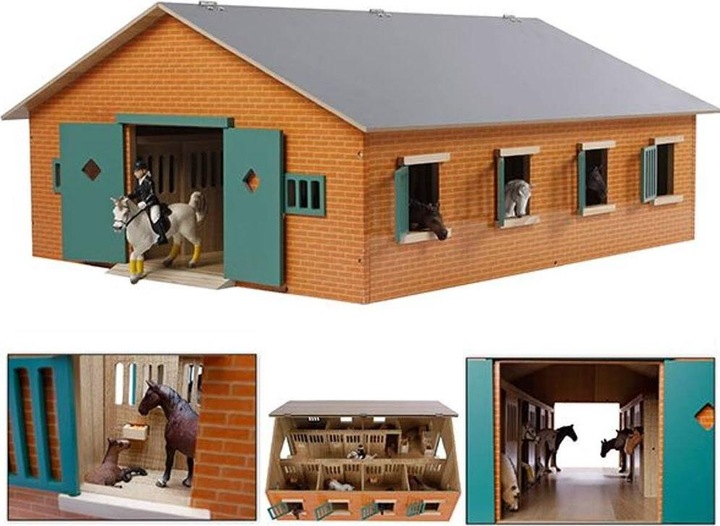Sombo Stalla per cavalli con 7 box