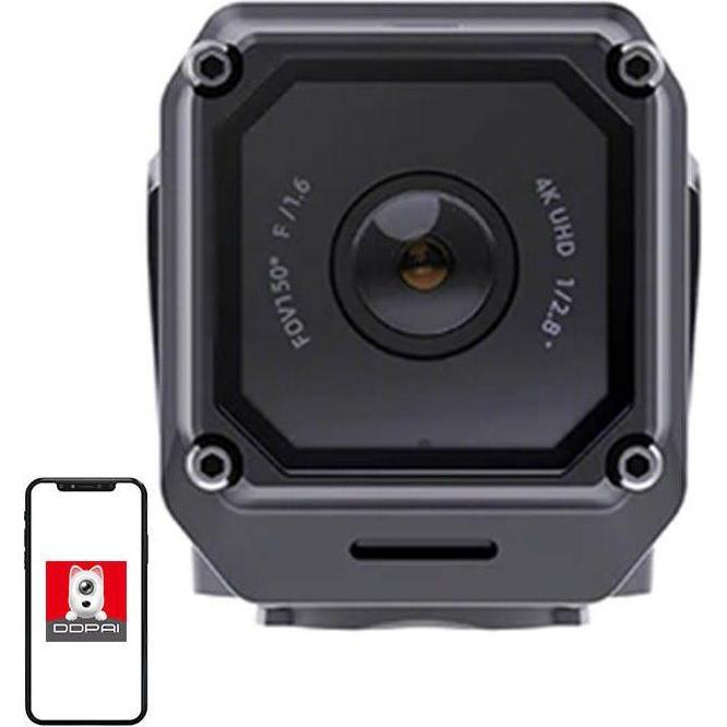 Thumbnail - DDpai Ranger (Eingebautes Mikrofon, GPS-Empfänger, Bluetooth, WLAN, 4K), Dashcam, Schwarz