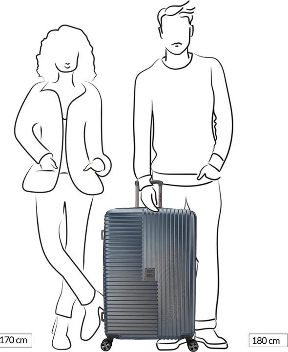 Produktbild Anständiger Tourister Spinner gross 76 cm Taupe (97 l)