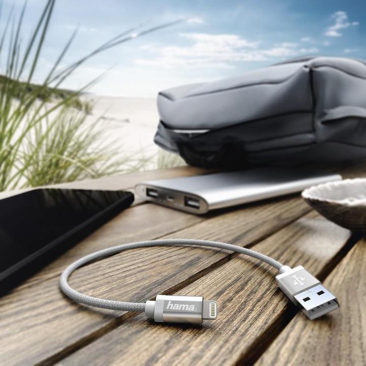 Actual product image Hama USB A - Lightning (0.20 m, USB 2.0)
