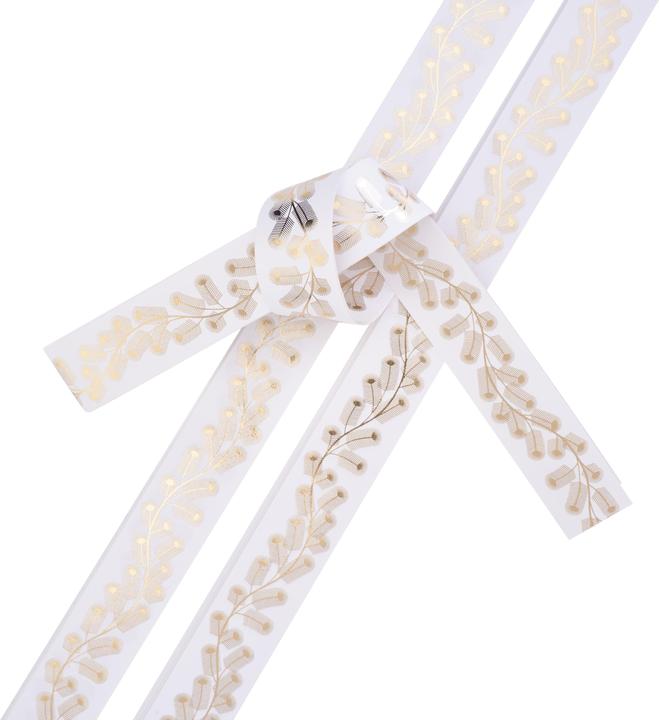 Actual product image Rico Design Paper strips "Twigs", white-gold, 40 strips (120 g/m², 40 x)