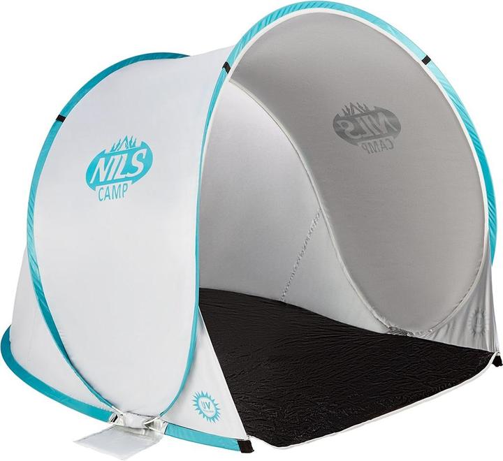 Nils Camp Folding beach tent NC3173 gray-turquoise (beach tent, 0.85 kg)