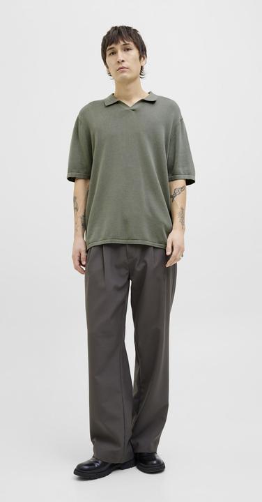 Actual product image Jack & Jones Jjeleo Knit Polo Ss Ln (M)