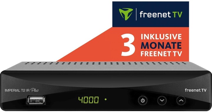 Productafbeelding Imperial T2 IR plus incl. 3 maanden freenet TV (DVB-T2, DVB-T)