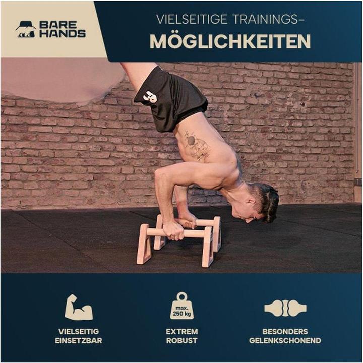 Produktbild Bare Hands Liegestützgriffe Gr. XL