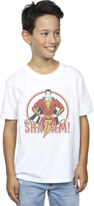 Produktbild Shazam Retro Circle Distressed TShirt Jungen (128)