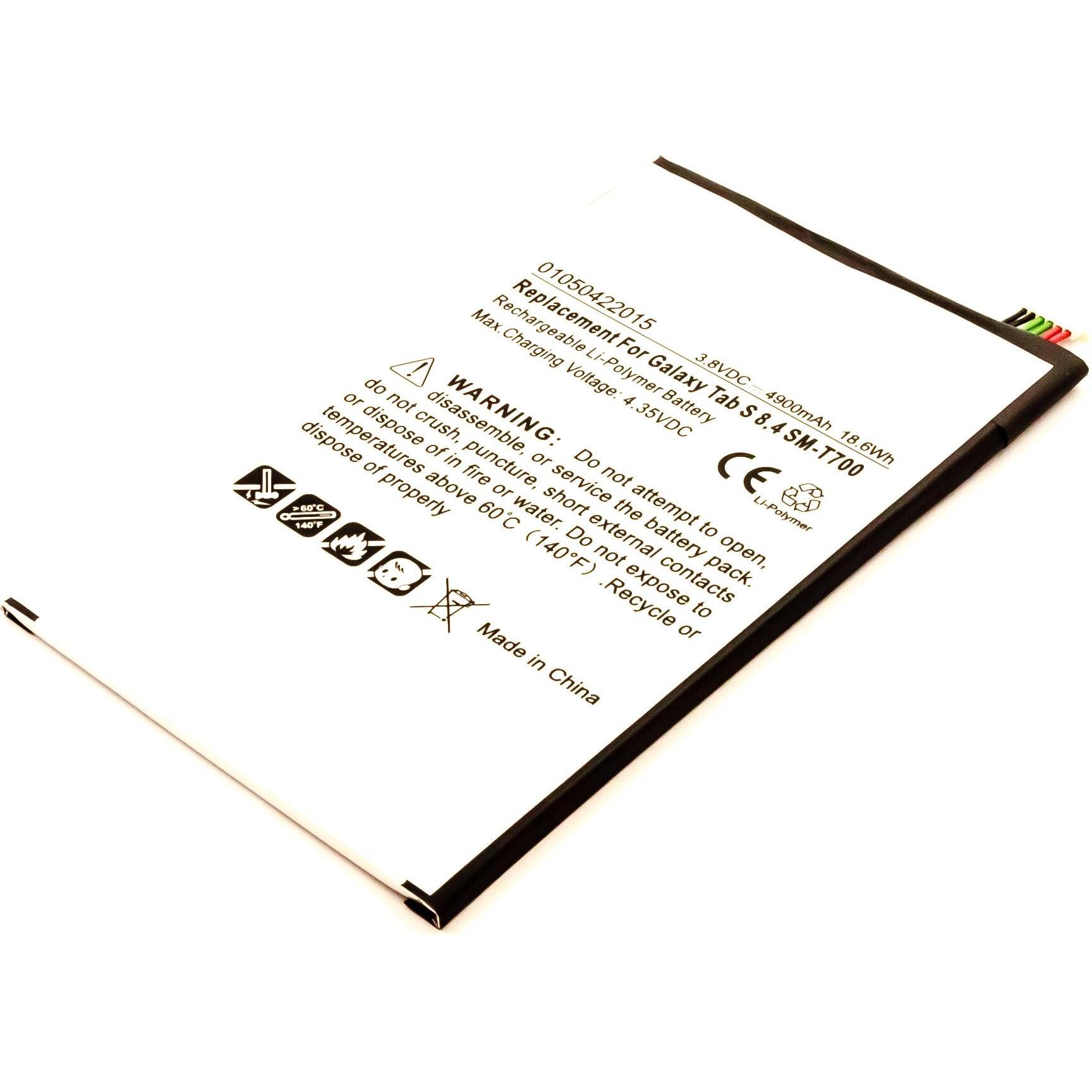 AGI Akku kompatibel mit Samsung EB-BT705FBE - Akku - 4.900 mAh, Smartphone Akku