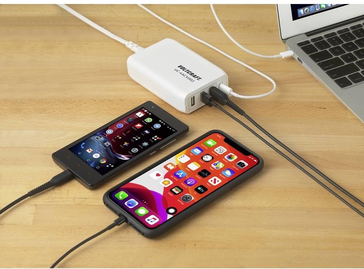 Actual product image Voltcraft USB Charger 62W Power Delivery (62 W)