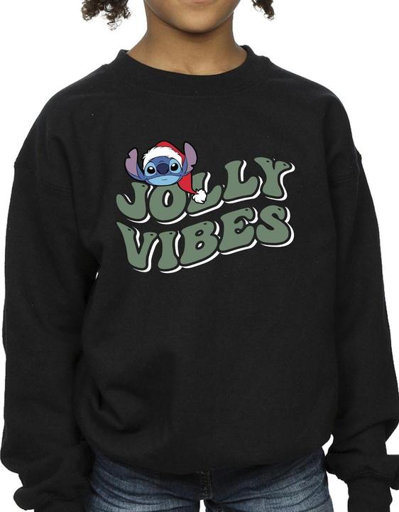 Produktbild Disney Lilo & Stitch Jolly Chilling Vibes Sweatshirt Mädchen (128)