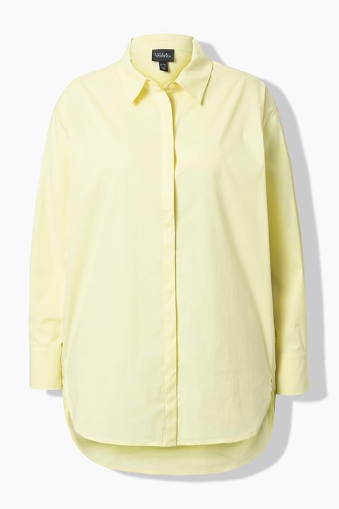 Immagine prodotto Ulla Popken Camicia dal taglio oversize con collo da camicia e maniche lunghe (62)