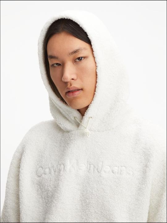 Produktbild Calvin Klein Jeans Sherpa Mix Media Fleecepullover - 90643 (XL)