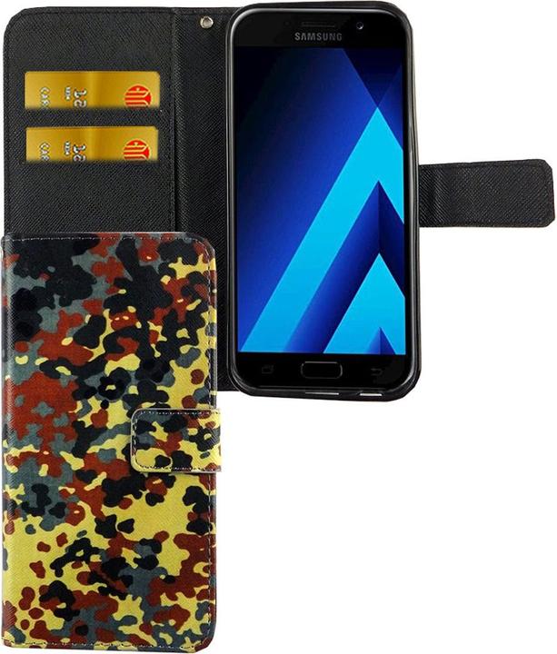 Produktbild König Design Hülle Handy Schutz für Samsung Galaxy A5 (2017) Case Cover Tasche Wallet Etui (Samsung Galaxy A5 (2017))