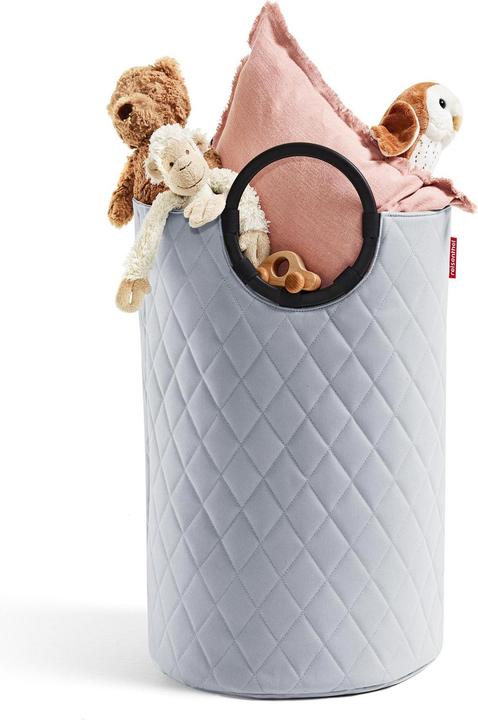 Actual product image reisenthel Laundry Basket Frame Rhombus 30 l, Light Grey (30 l)