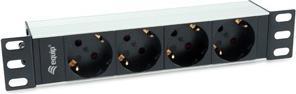 Actual product image equip Power strip 1HE4fach Schuko.CEE.Kabl.si (4x, CEE 7/7, 1.50 m)