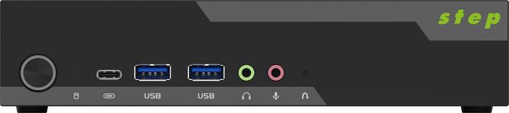 Produktbild Step PC Micro CUN Pro inkl. Windows 11 Pro (i3-12100 H610 8GB 256GB NVMe SSD 1x DP 2x HDMI Wi-Fi 7) (256 GB, 8 GB, Intel Core i3-12100)