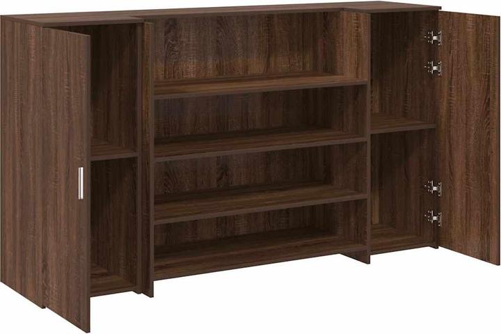 Immagine prodotto VidaXL Bancone reception grigio cemento 200x50x103,5 cm bancone reception in legno